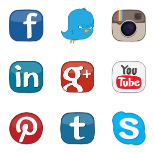 Erlen's Social Media Set icon sets preview