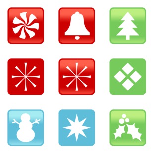 Winter Wonderland icon sets preview