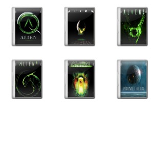 Alien Collection icon sets preview