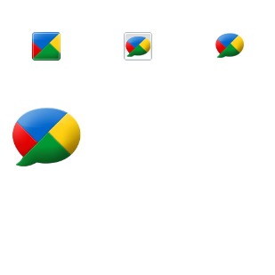 Google Buzz icon sets preview