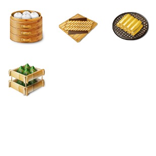 Chinese Traditional Food icon sets preview