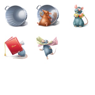 Ratatouille icon sets preview