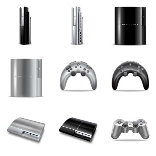 Play Station 3 icon sets preview