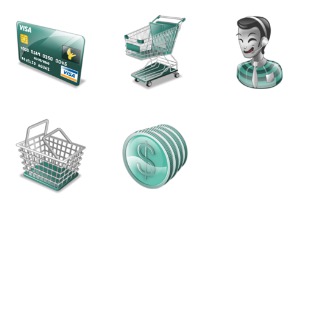 E-commerce icon sets preview