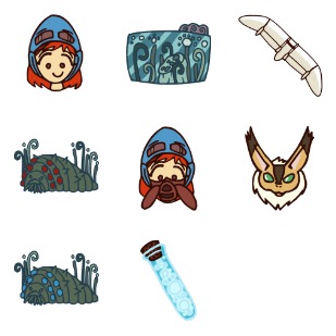 Nausicaa icon sets preview