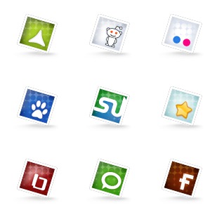 Set of Social Icons No.2 icon sets preview