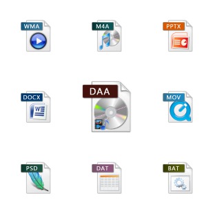 File Icons Vs. 2 icon sets preview