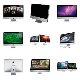 iMac Pack icon sets preview