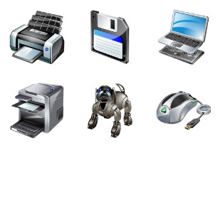 Real Vista Gadgets icon sets preview