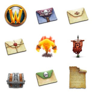 Warcraft - Volume 1 icon sets preview