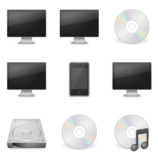 elementary - devices icon sets preview