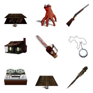 Evil Dead Movie icon sets preview