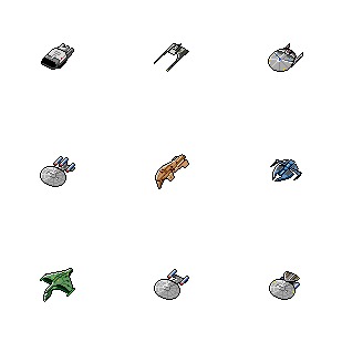 Starships icon sets preview