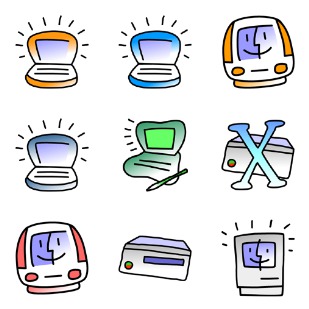 eWorld X: eHardware icon sets preview