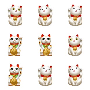 Maneki Neko icon sets preview