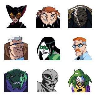 The Batman Vol. 2 icon sets preview