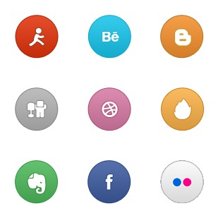 So Smooth Social icon sets preview