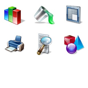 Real Vista Text icon sets preview