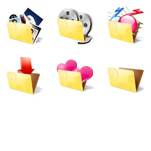 Folder icon sets preview