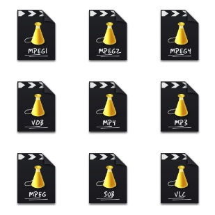 VLC Media Player icon sets preview