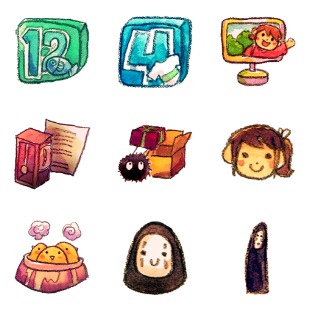 in Spirited WE Love icon sets preview