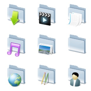 Eko Folders icon sets preview