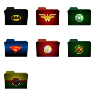 Super Hero icon sets preview