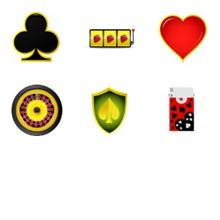 Poker icon sets preview