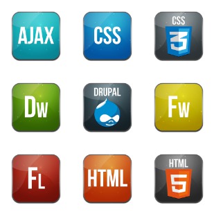 Web Developer icon sets preview