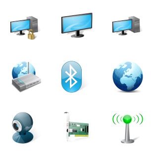 DevCom Network Set 1 icon sets preview