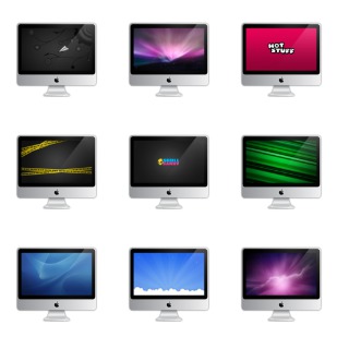 iMac icon sets preview