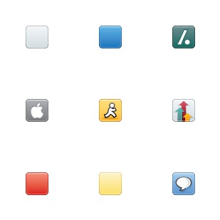 Vector Social Media icon sets preview