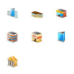 Perfect City icon sets preview