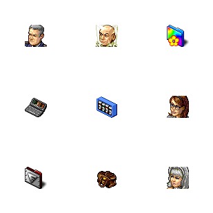 Austin Powers icon sets preview