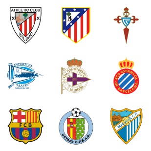 Spanish Football Club icon sets preview