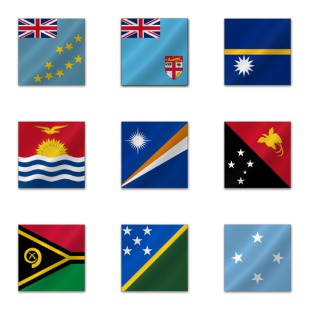 Australian Flags icon sets preview