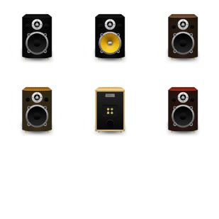 Speaker icon sets preview