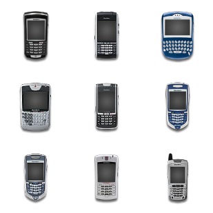 BlackBerry icon sets preview