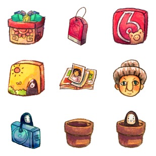 in Spirited WE Love icon sets preview