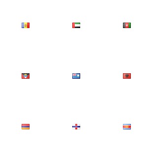 Flag icon sets preview