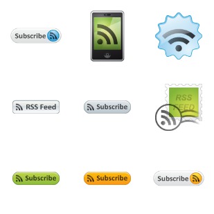 Supra RSS icon sets preview