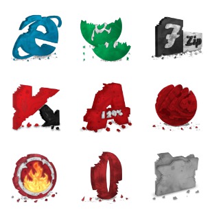 Destroycons icon sets preview