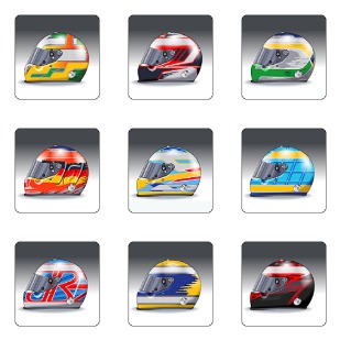 F1 2008 icon sets preview