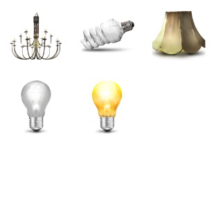 Worked Awhile Lights icon sets preview