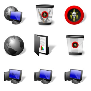 Elite Desktop icon sets preview