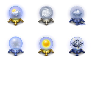 Magic Weather icon sets preview