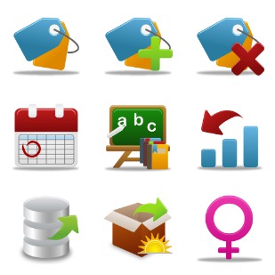 Pretty Office 7 icon sets preview