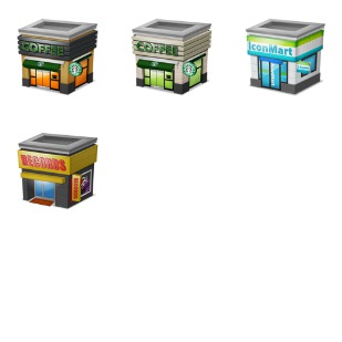 Shop icon sets preview