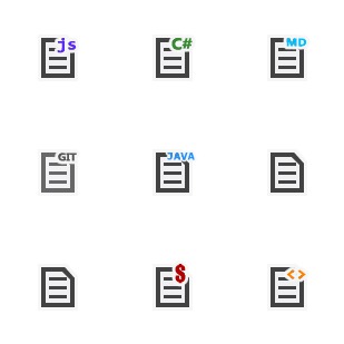 Source Code - VS2012 Style icon sets preview