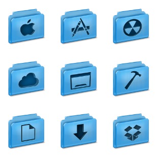 Methodic Folders Remix icon sets preview